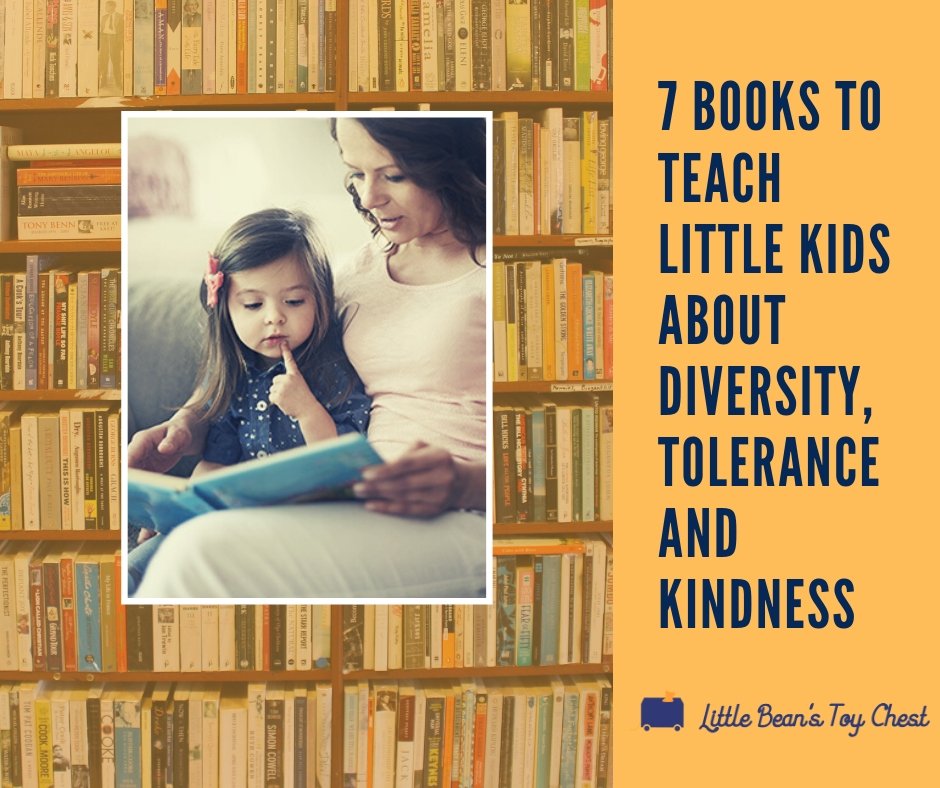 7 BOOKS TO TEACH LITTLE KIDS ABOUT DIVERSITY, TOLERANCE AND KINDNESS - LittleBean's Toy Chest