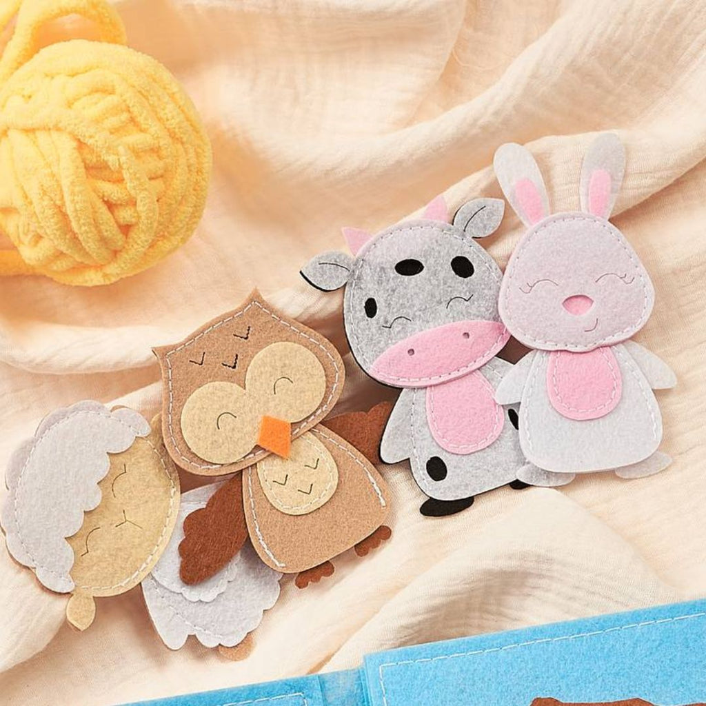 Animals Felt Finger Puppet Set - LittleBean's Toy Chest