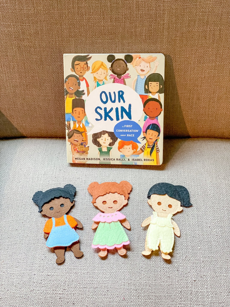Customized multicultural doll | Felt doll - LittleBean's Toy Chest