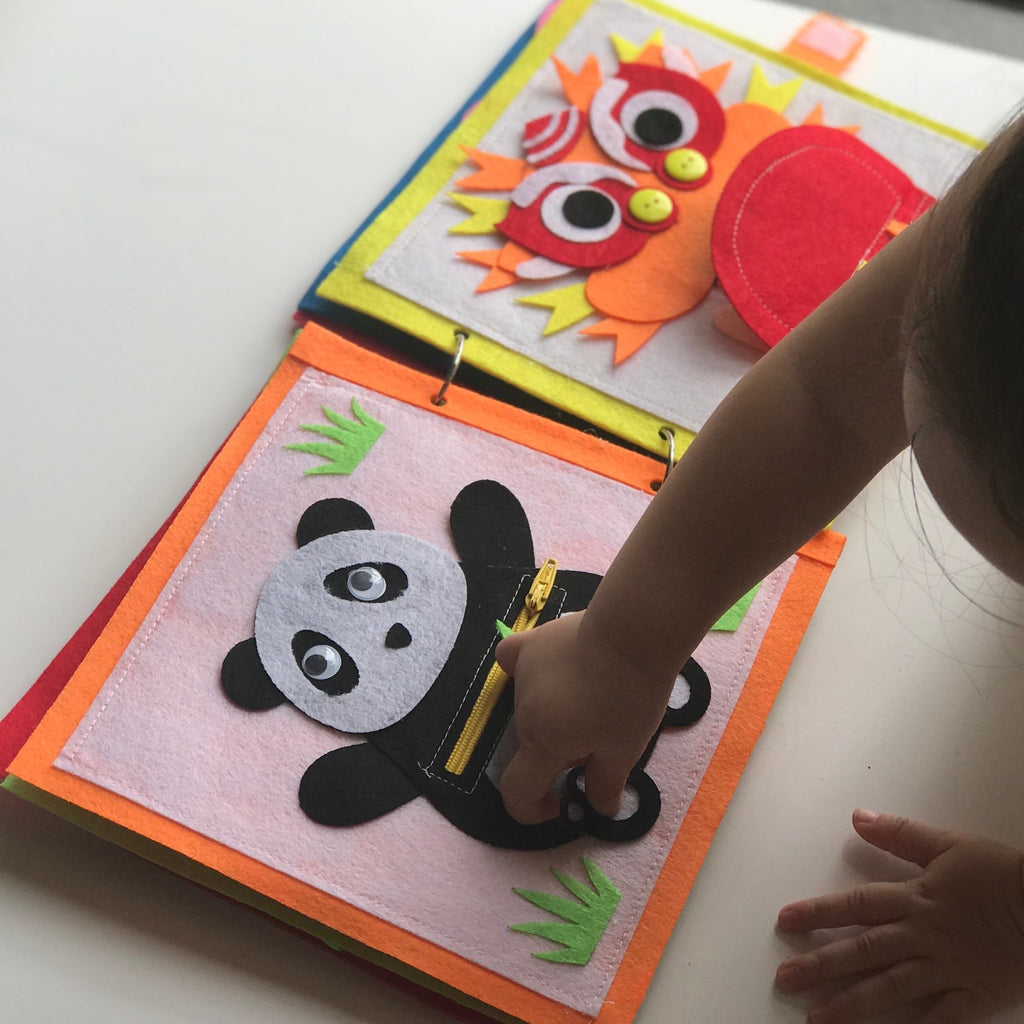 EXPLORING CHINA - Quiet Book - LittleBean's Toy Chest