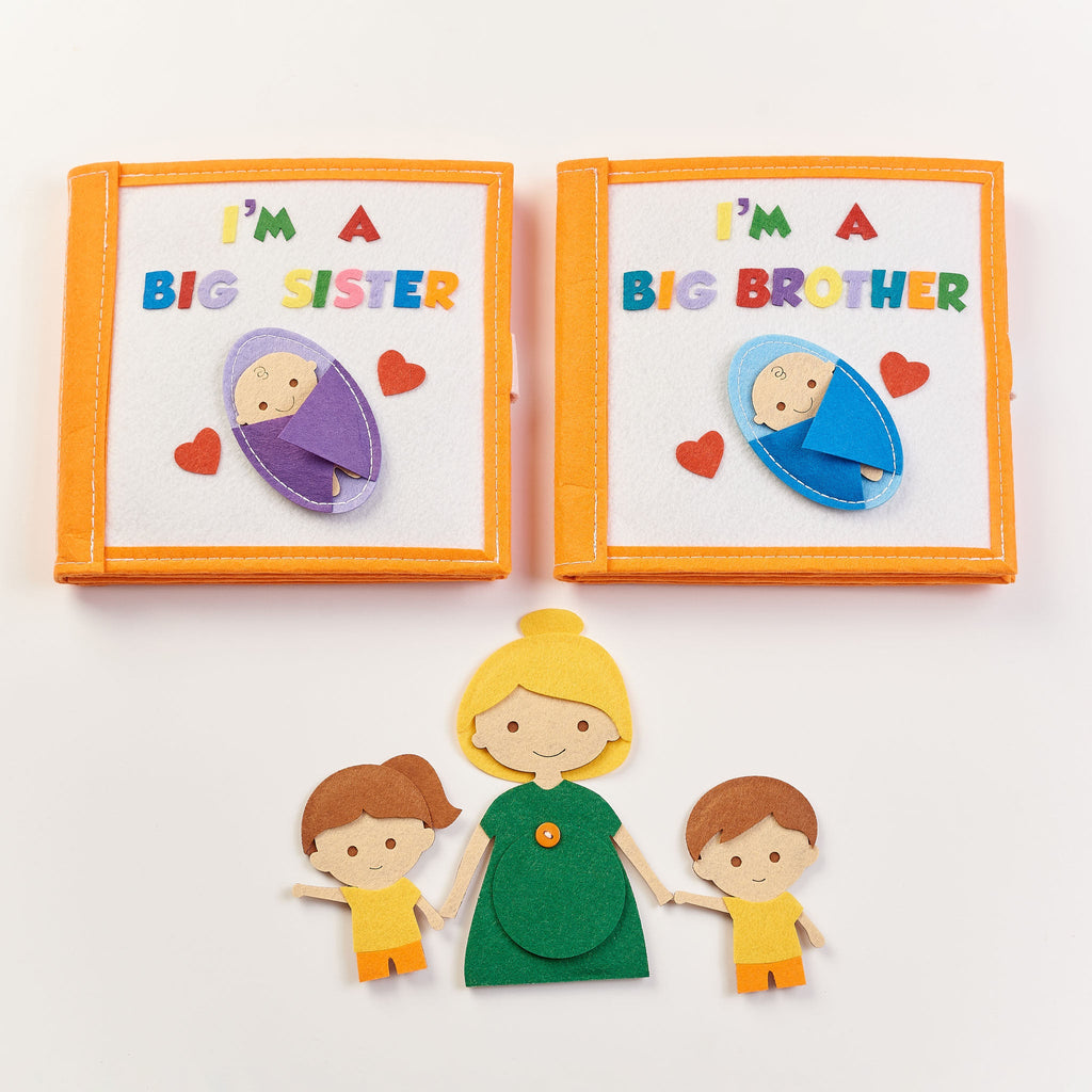 I am a big sister! - Quiet Book - LittleBean's Toy Chest