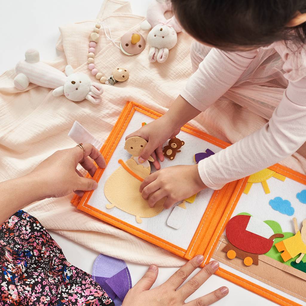 I am a big sister! - Quiet Book - LittleBean's Toy Chest