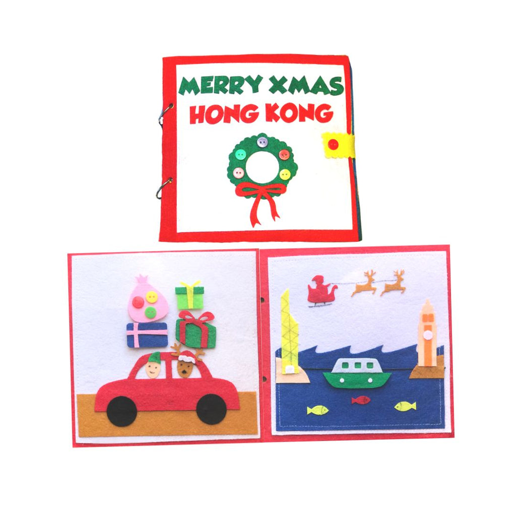 Merry Christmas Hong Kong - Quiet Book - LittleBean's Toy Chest