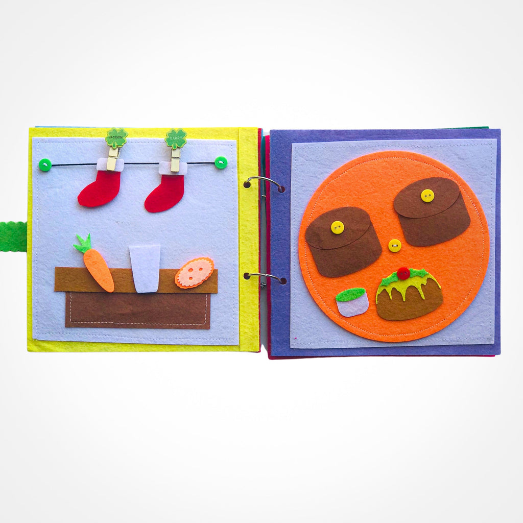 Merry Christmas Hong Kong | Quiet Book | Christmas activity book - LittleBean's Toy Chest