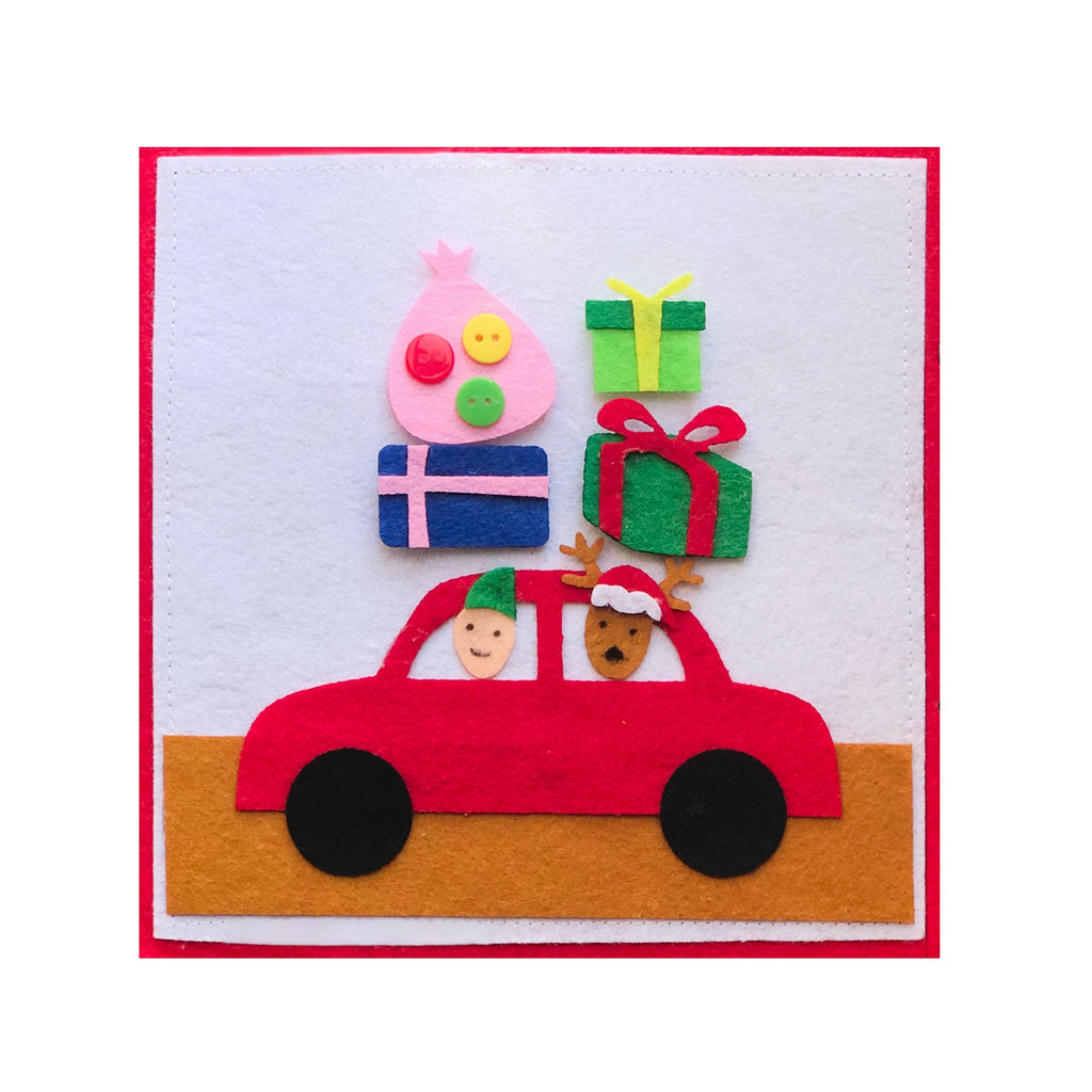Merry Christmas Hong Kong | Quiet Book | Christmas activity book - LittleBean's Toy Chest