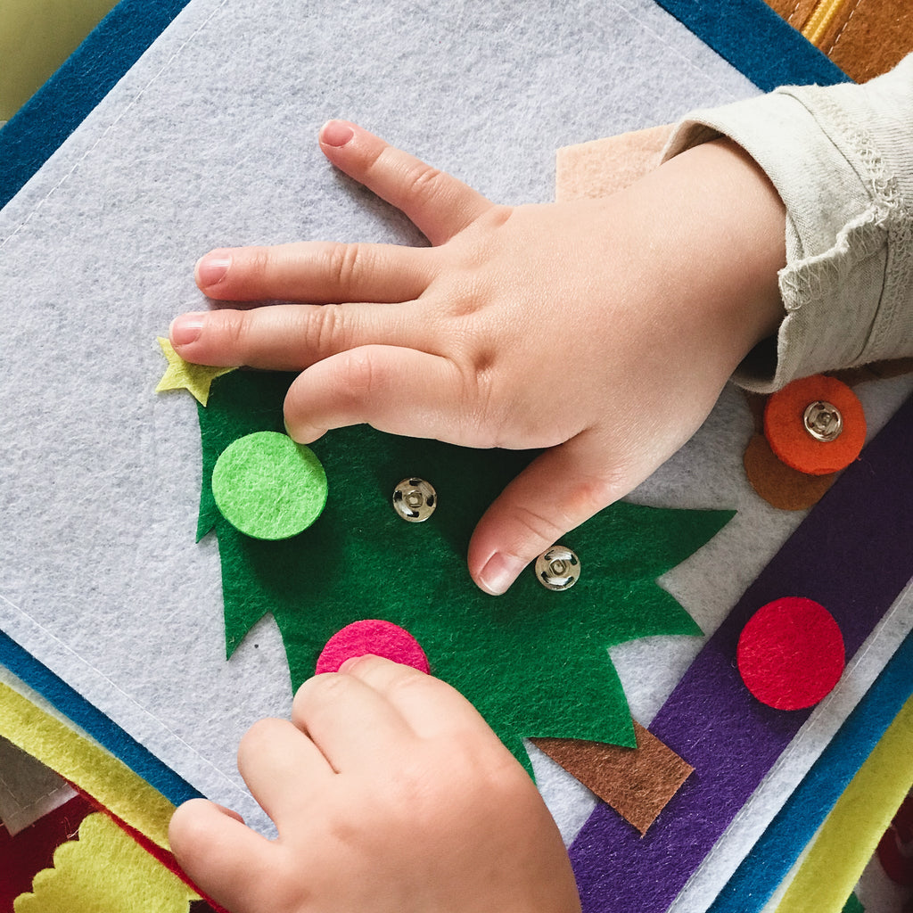 Merry Christmas Hong Kong | Quiet Book | Christmas activity book - LittleBean's Toy Chest
