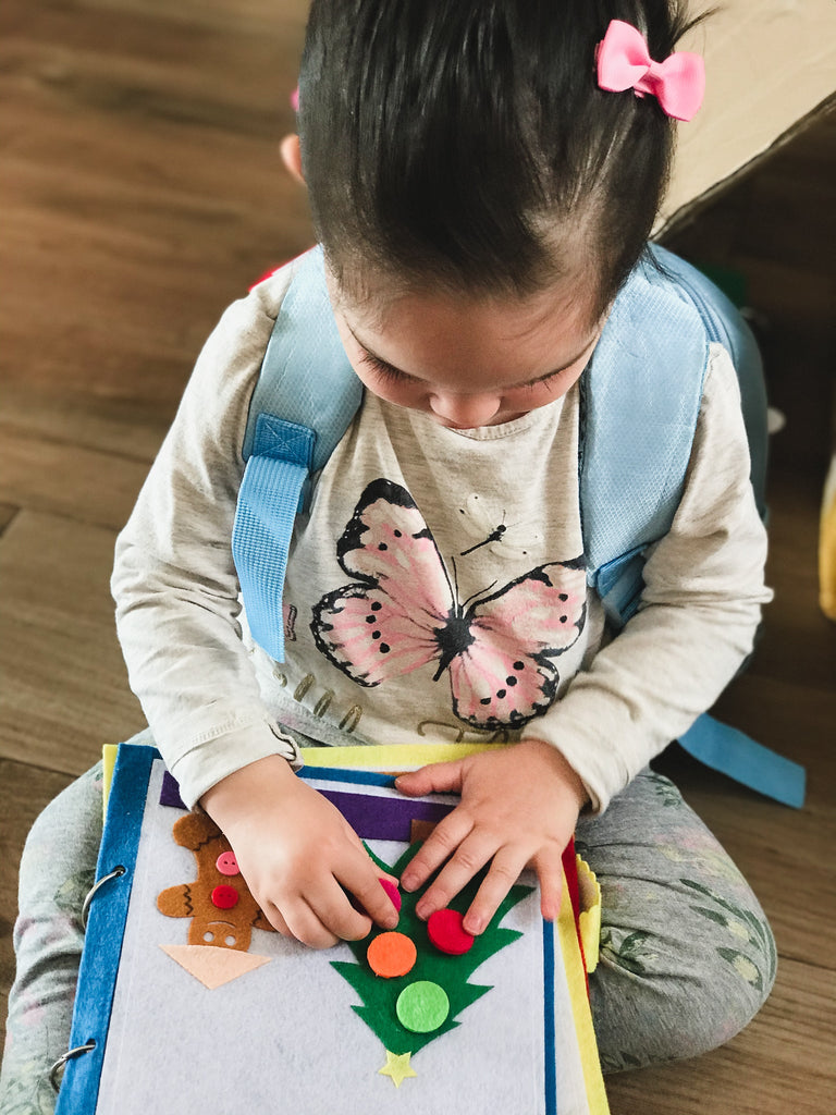 Merry Christmas Hong Kong | Quiet Book | Christmas activity book - LittleBean's Toy Chest