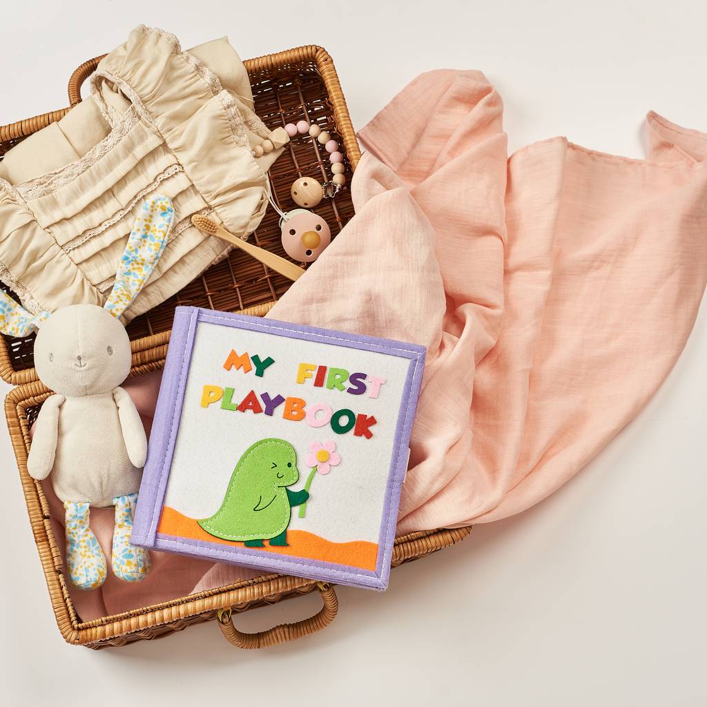 My First Playbook (or My Travel Book) - Quiet Book - LittleBean's Toy Chest