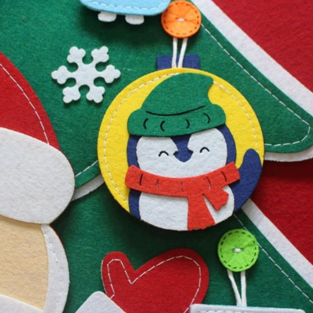 Personalized Felt Christmas Tree & Advent Calendar Set - Little Bean's Toy Chest - LittleBean's Toy Chest
