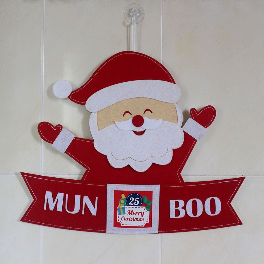 Personalized Felt Christmas Tree & Advent Calendar Set - Little Bean's Toy Chest - LittleBean's Toy Chest