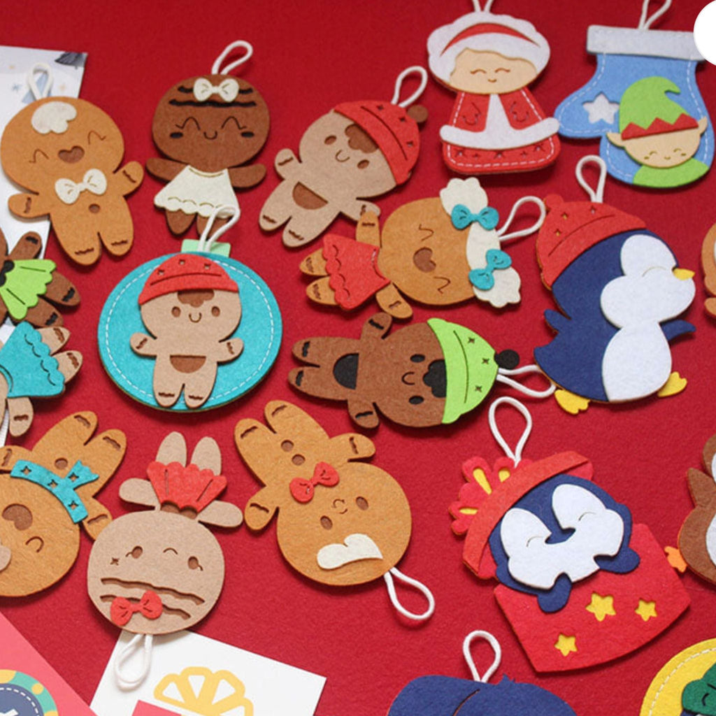 Personalized Felt Christmas Tree & Advent Calendar Set - Little Bean's Toy Chest - LittleBean's Toy Chest
