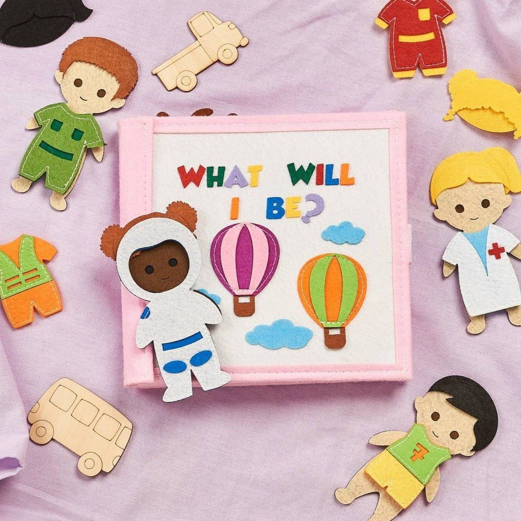 What will I be? - Quiet Book - LittleBean's Toy Chest